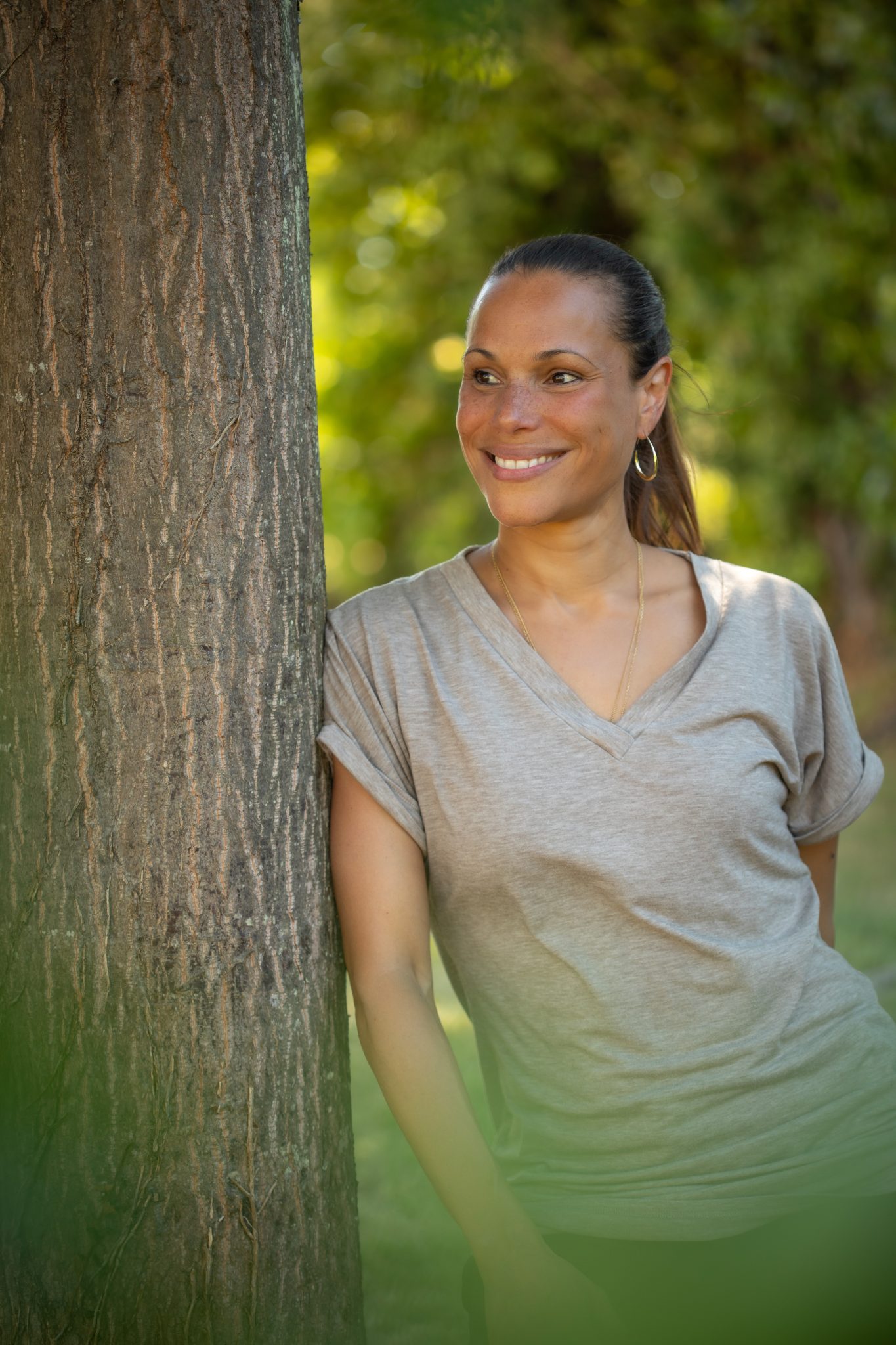 Marlène Barthélémy, accompagnante en intelligence sensible, souriante en nature