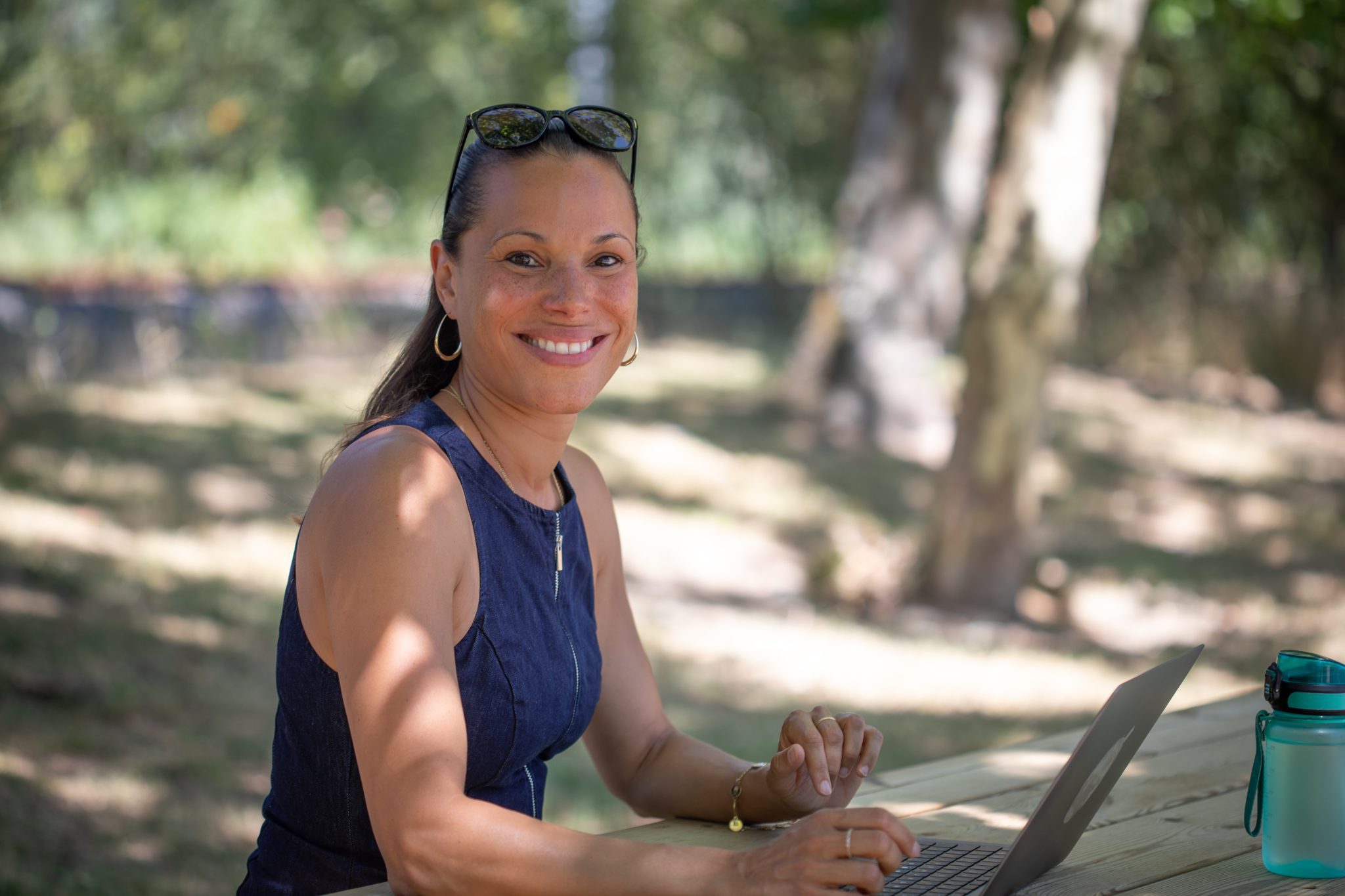 Marlène Barthélémy, Coach en intelligence sensible, en conférence dans la nature